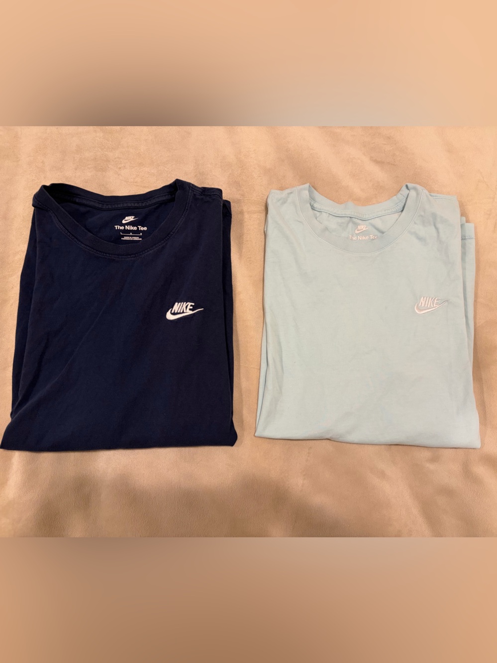 Nike Men’s Short Sleeve Tee Duo - Navy & Light Blue